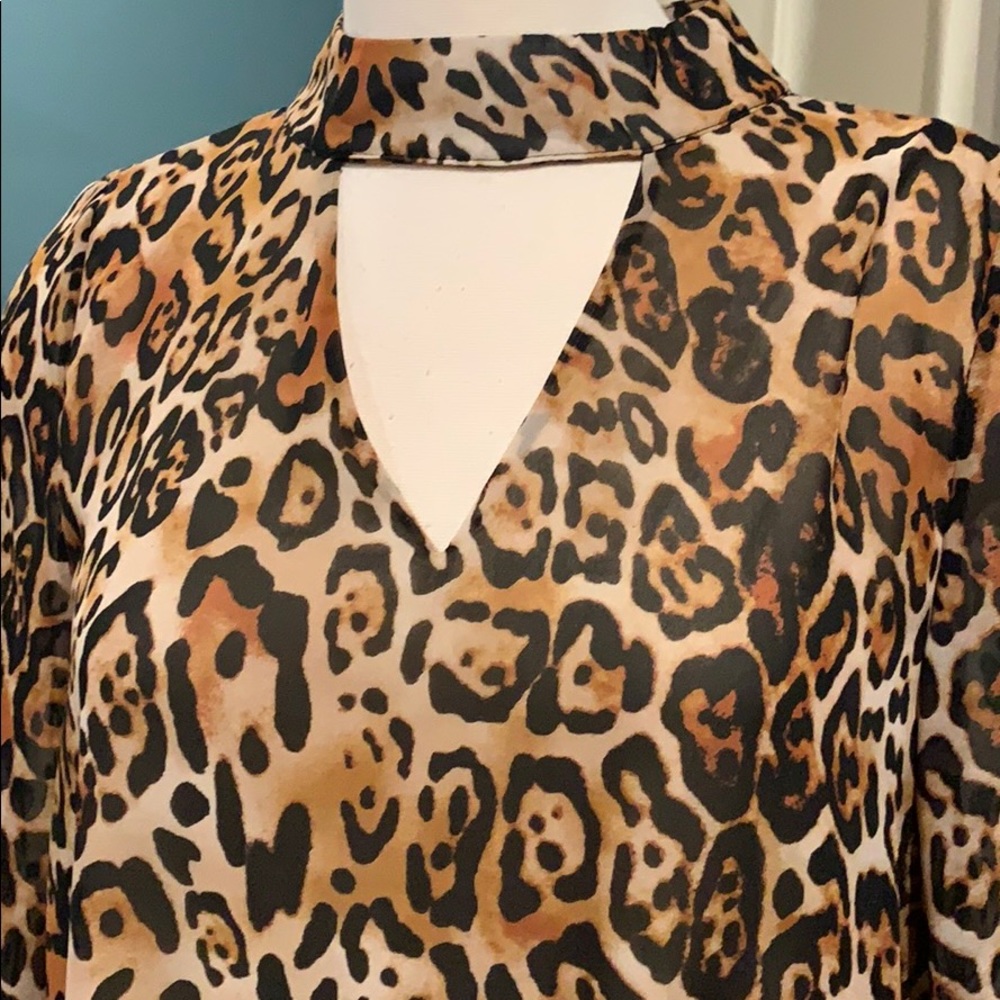 Peach Love animal print dress - Picture 2 of 13